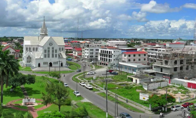 Sewa pejabat di Georgetown, Guyana