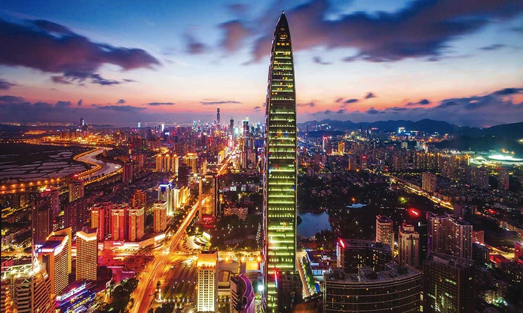 Sewa pejabat di Shenzhen