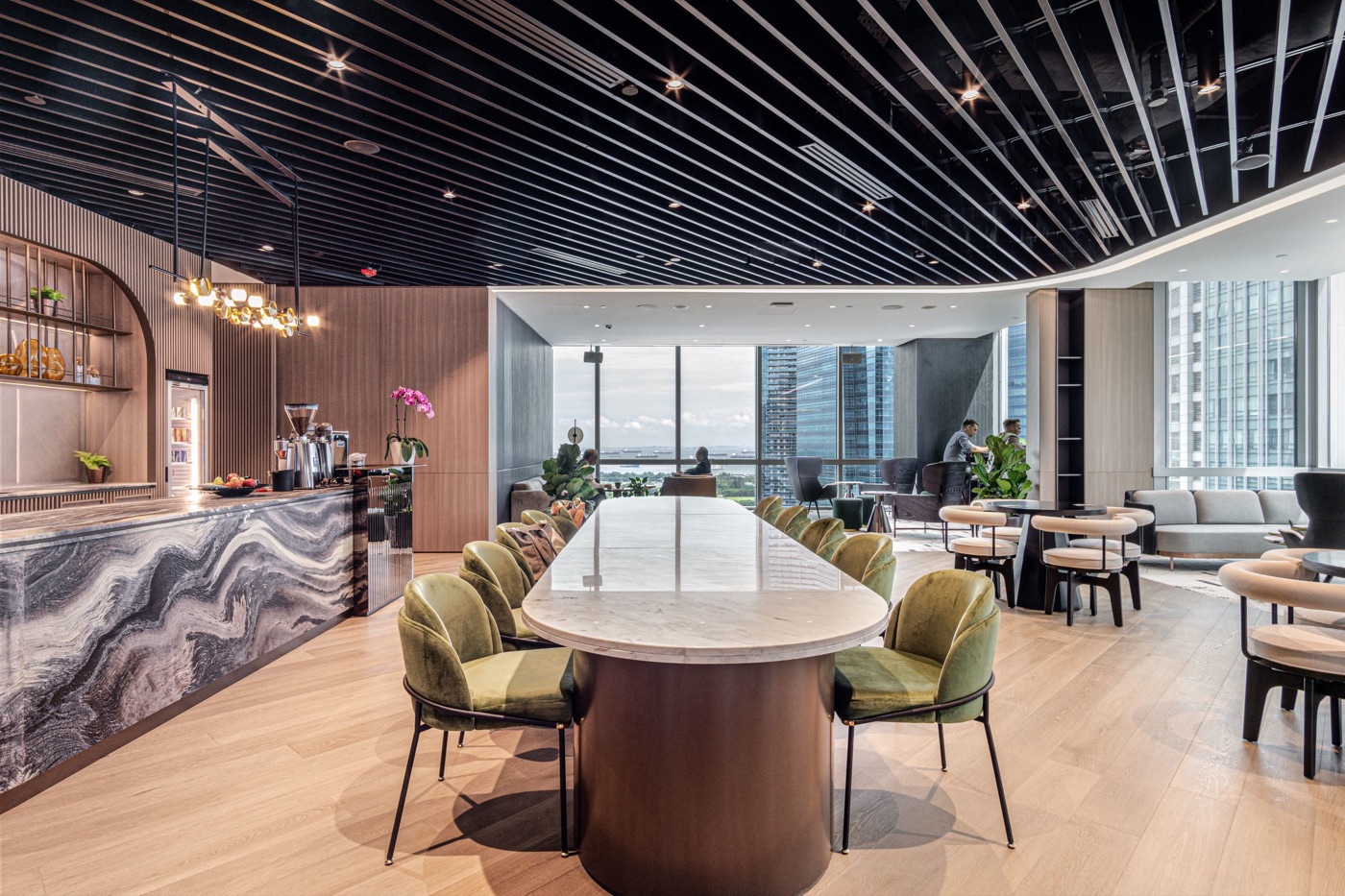 Business center 1 Marina Boulevard Rent office 1 Marina Boulevard — photo 17
