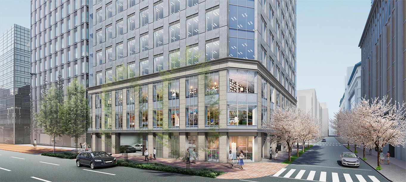 Business center Nihonbashi Sanchome Square Dedicated coworking desk — Nihonbashi Sanchome Square