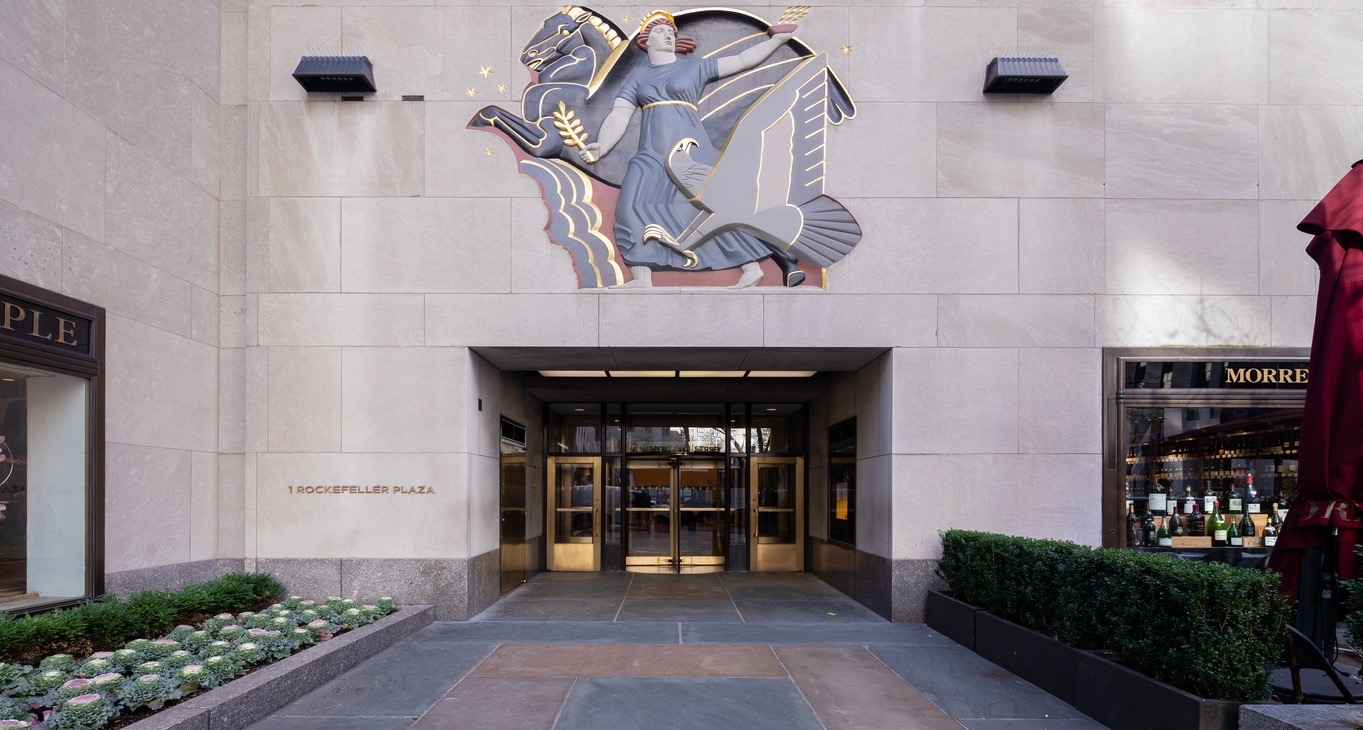Pusat perniagaan 1 Rockefeller Plaza Rent office 1 Rockefeller Plaza — photo 1
