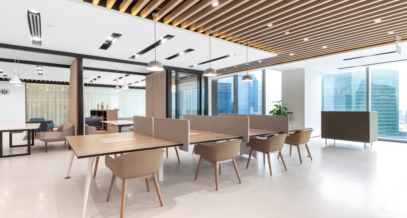 Business center Asia Square Tower 1 Rent office Asia Square Tower 1 — photo 2