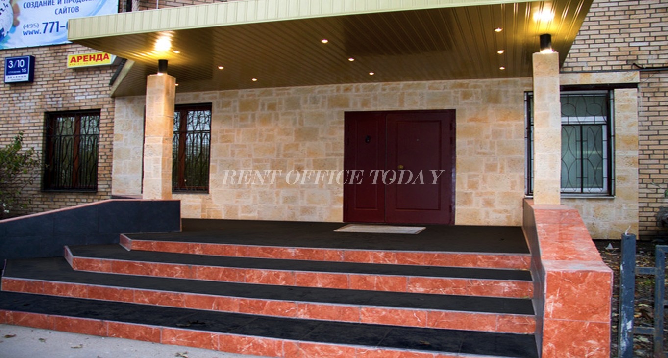 Business center Zeleniy 3/10s15 Rent office Zeleniy 3/10s15 — photo 1