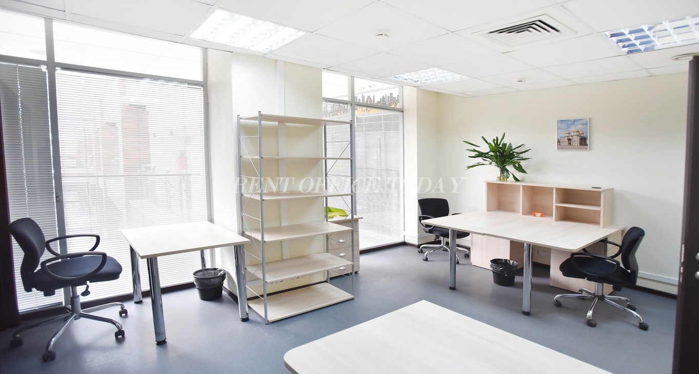 Коворкинг Деловой, Омега Плаза, улица Ленинская Слобода — office space for rent, photo 2