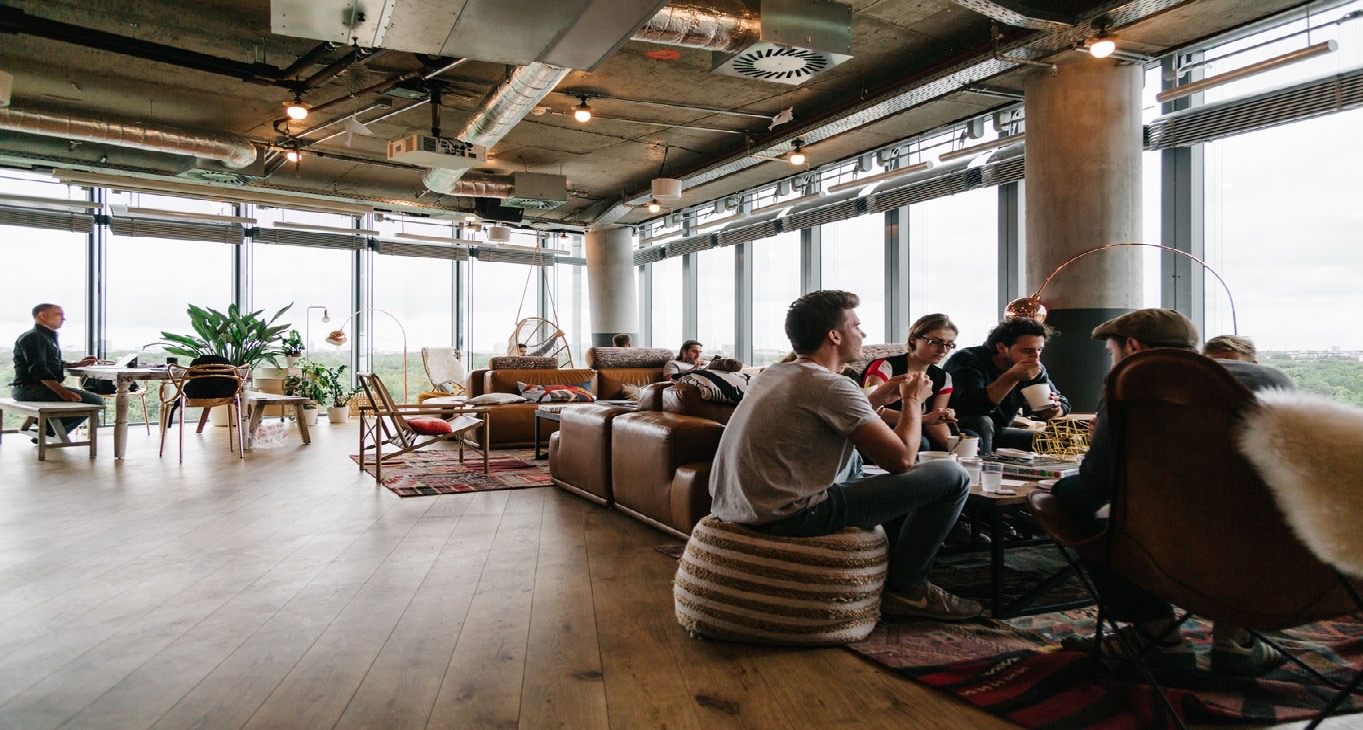 Rent office WeWork Sony Center — photo 4
