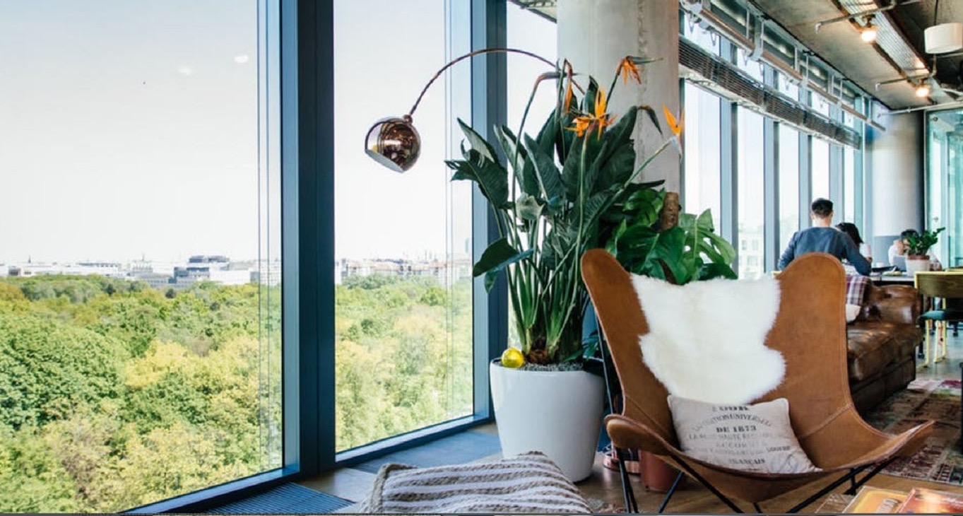 Rent office WeWork Sony Center — photo 7