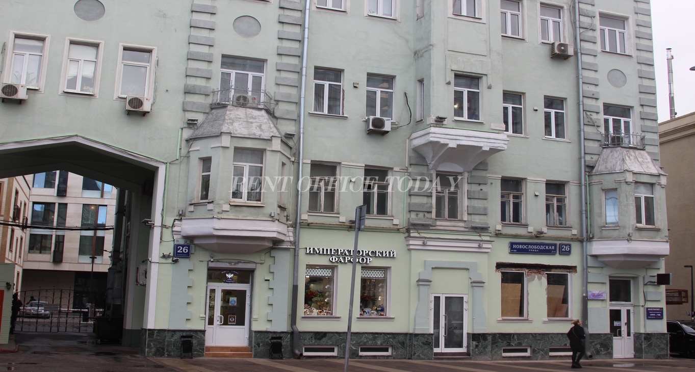 Новослободская 26с1, Новослободская улица, 26 стр. 1 — office space for rent, photo 1