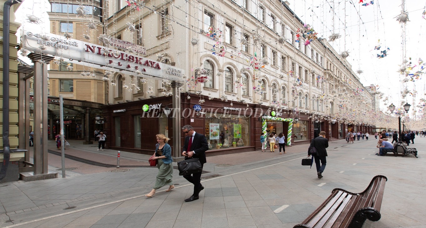 Business center Nikolskaya Plaza Rent office Nikolskaya Plaza — photo 1