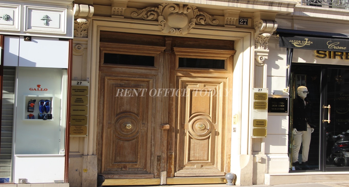 Rent office 27 Rue Marbeuf — photo 3