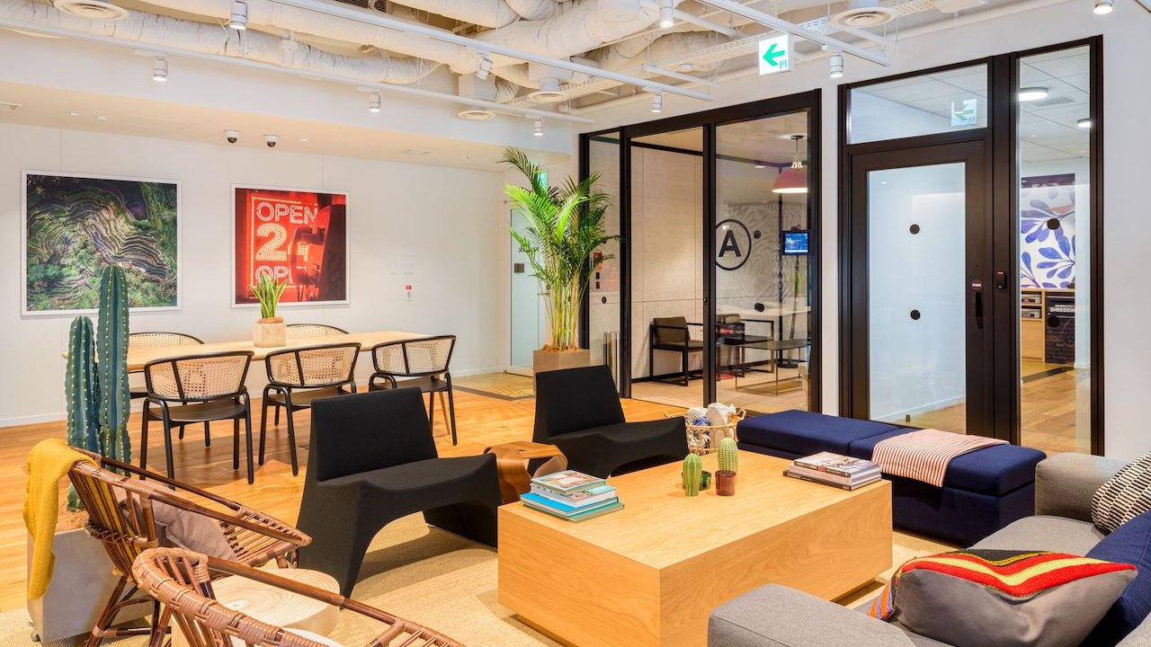 Dedicated coworking desk — WeWork Jimbocho
