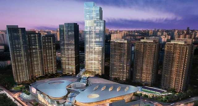 Sewa kantor China Resources Building, No. 1366, Tower A,Qian Jiang Lu_2-1