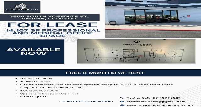 Denver, CO, South Yosemite Street 3600, Denver, CO 80237 — office space for rent, photo 1