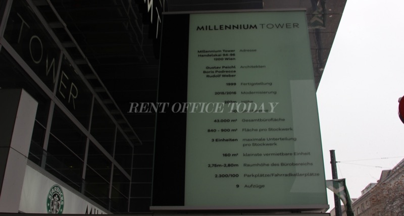 Millenium Tower, Handelskai 94-96, 1200 Wien — office space for rent, photo 6