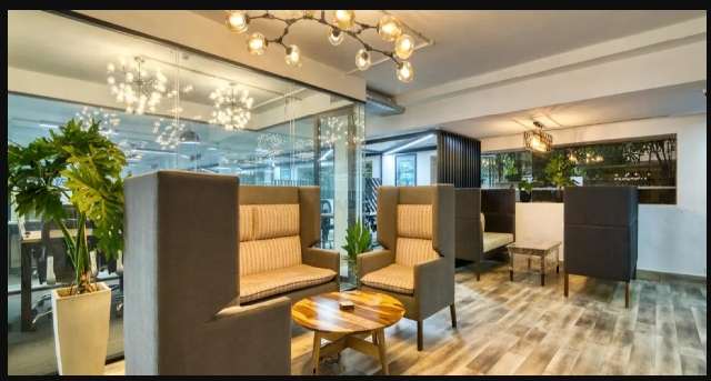 Cнять офис Unitech Club Patio, Lower Ground Floor, NH 8, Block E, South City I_1-1