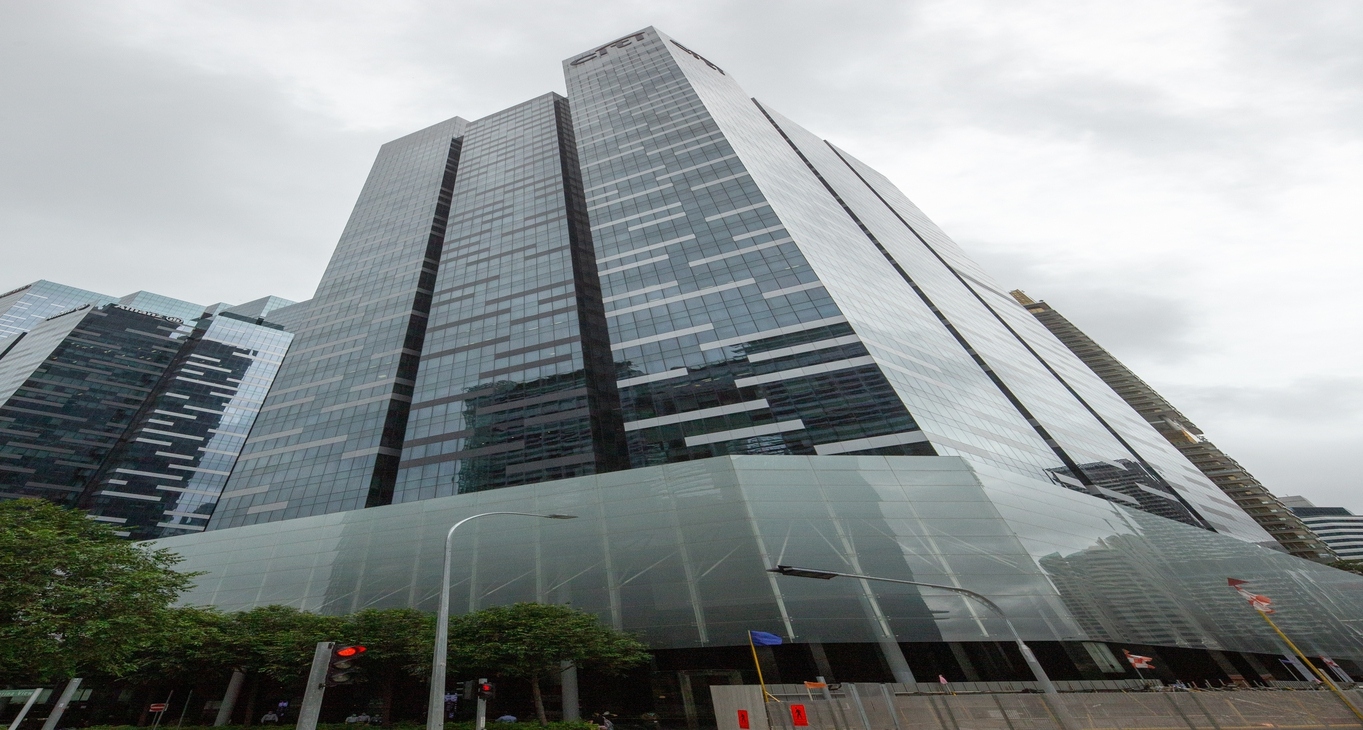 Business center Asia Square Tower 1 Rent office Asia Square Tower 1 — photo 1