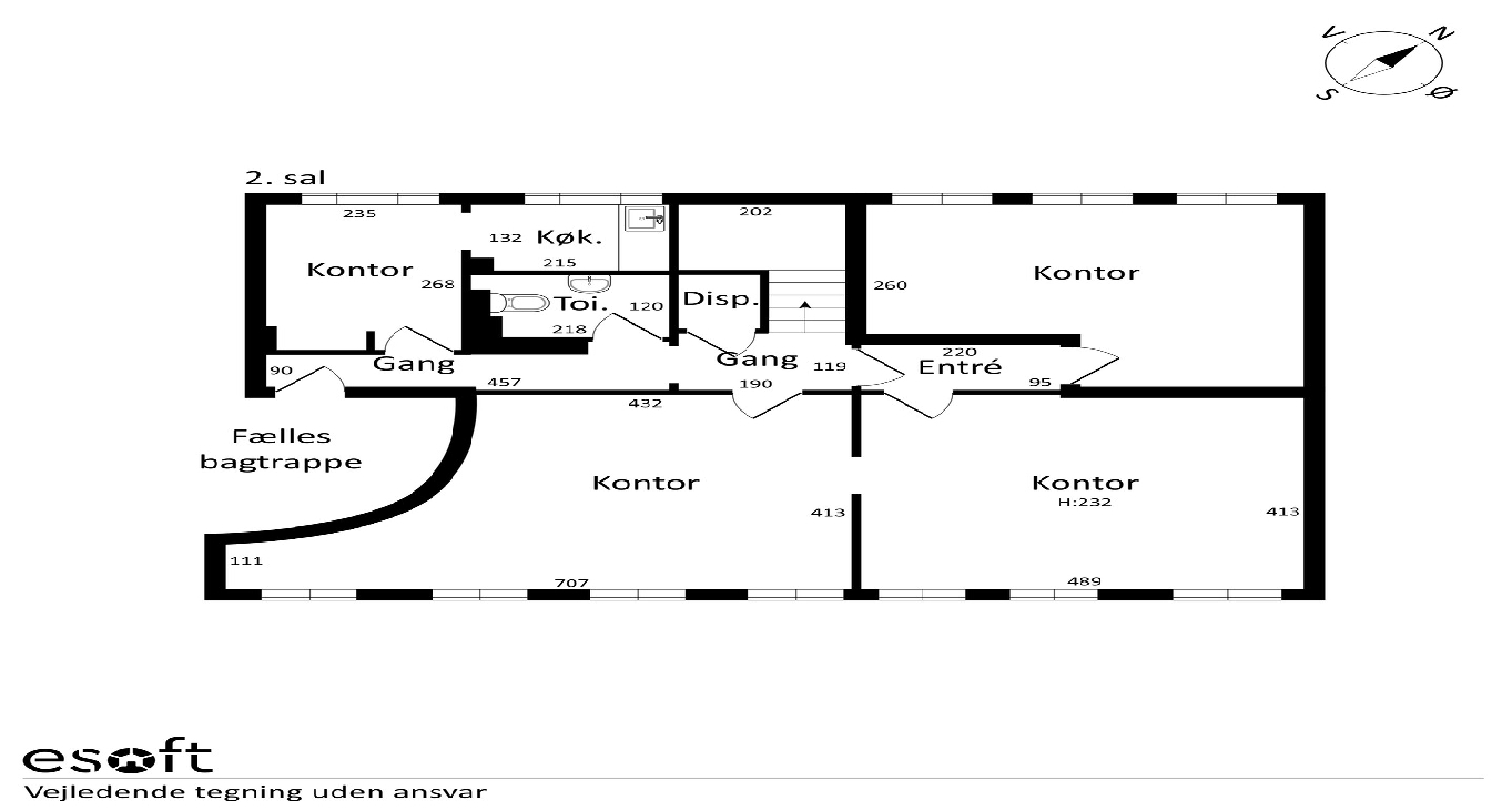 Erhvervscenter Frederiksberggade 6 st. Rent office Frederiksberggade 6 st. — photo 3