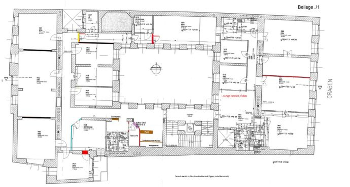 Business center Graben 19 Rent office Graben 19 — photo 4