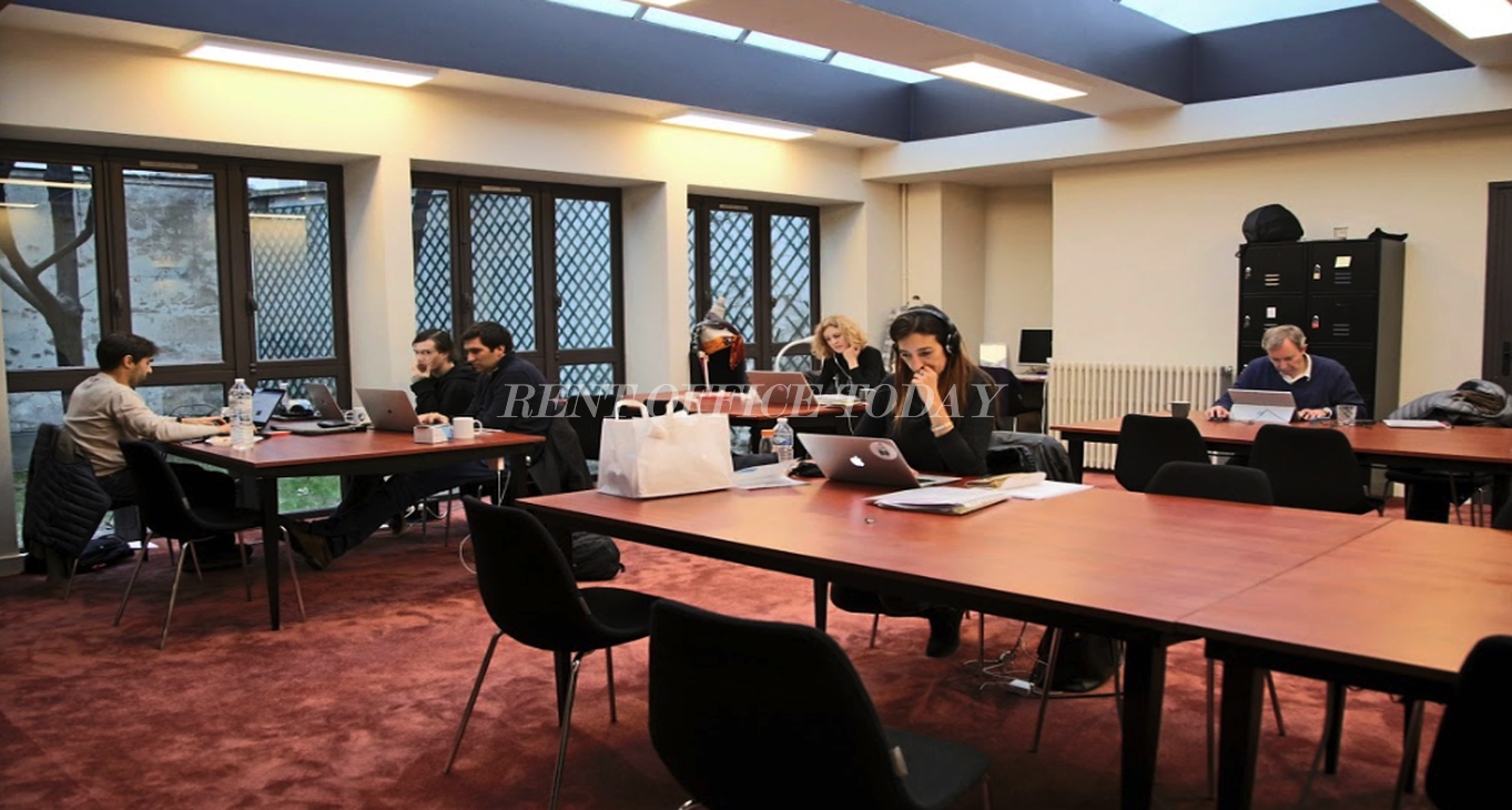 Sewa pejabat Coworking 16 Rue de Bucarest_9-10