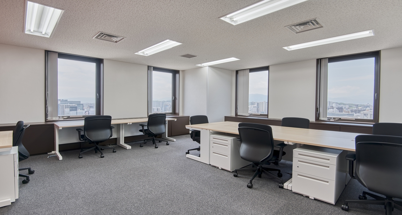 Sewa pejabat Nishinihon Shinbun Building_2-2