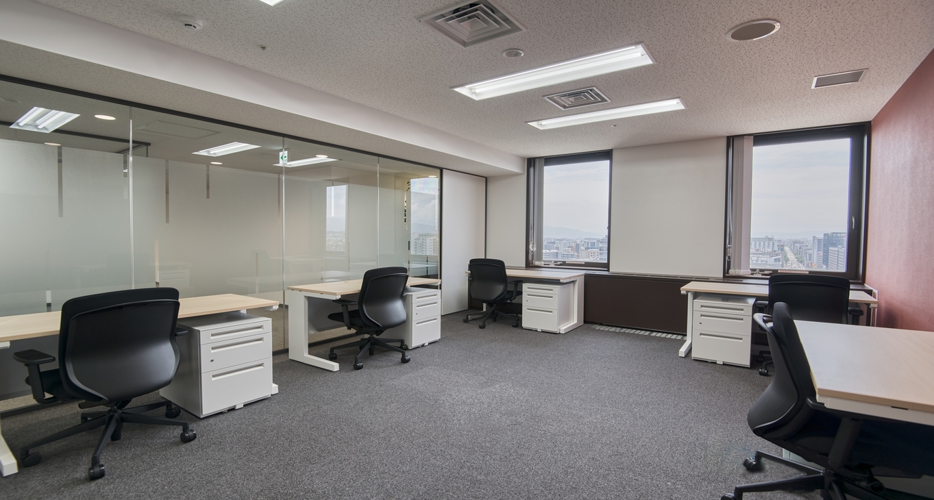 Sewa pejabat Nishinihon Shinbun Building_5-5
